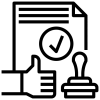 approval Official approval or certification document